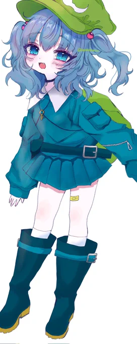 にとりちゃん〜! 