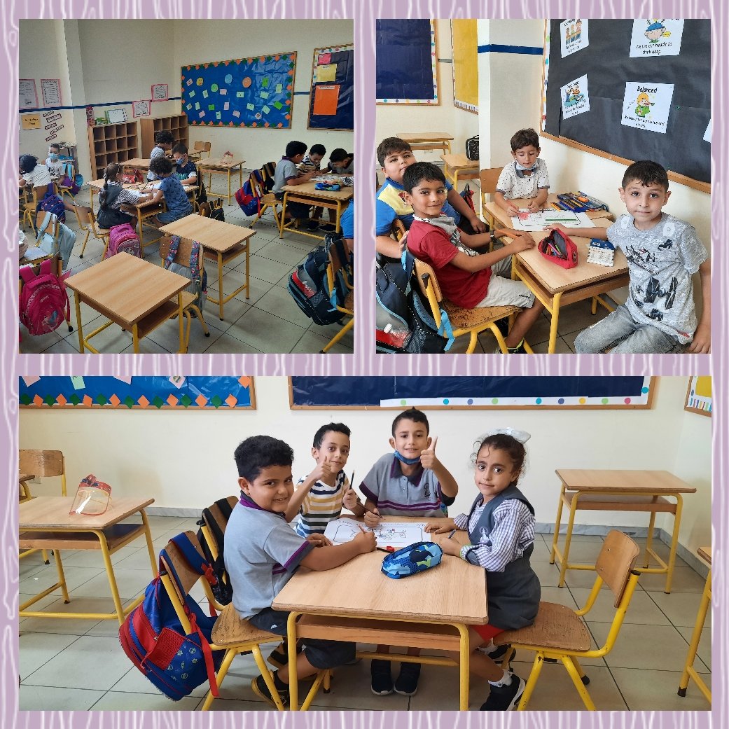 nada_abdulkader's tweet image. My learners are excited in preparing the posters for the rules they agreed to follow this school year. #groupwork #learnisfun #classrules @makdawhaschool
