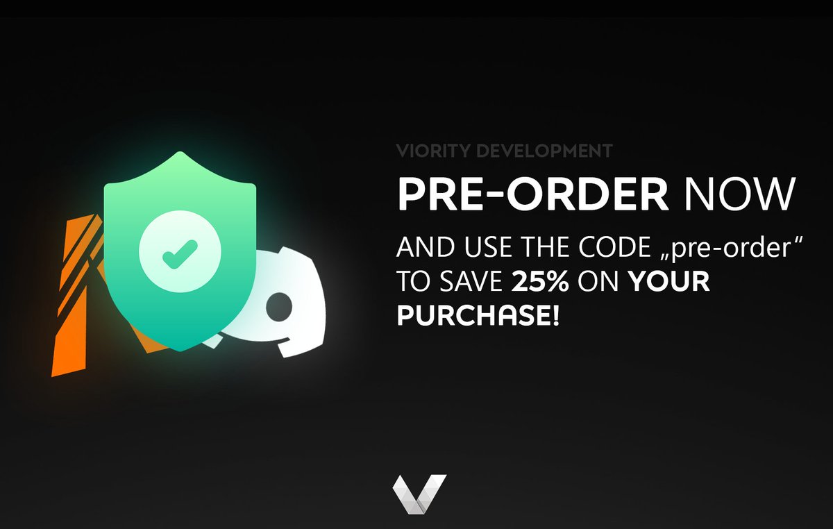ViorityEU's tweet photo. Today we started the pre-order. You can use the code "pre-order" to save 25% on every purchase until the official Viority release.

We have also created a TikTok account that you can visit if you want.

#ad

#Sales #Preorder #TikTok https://t.co/JzEejzxYsJ