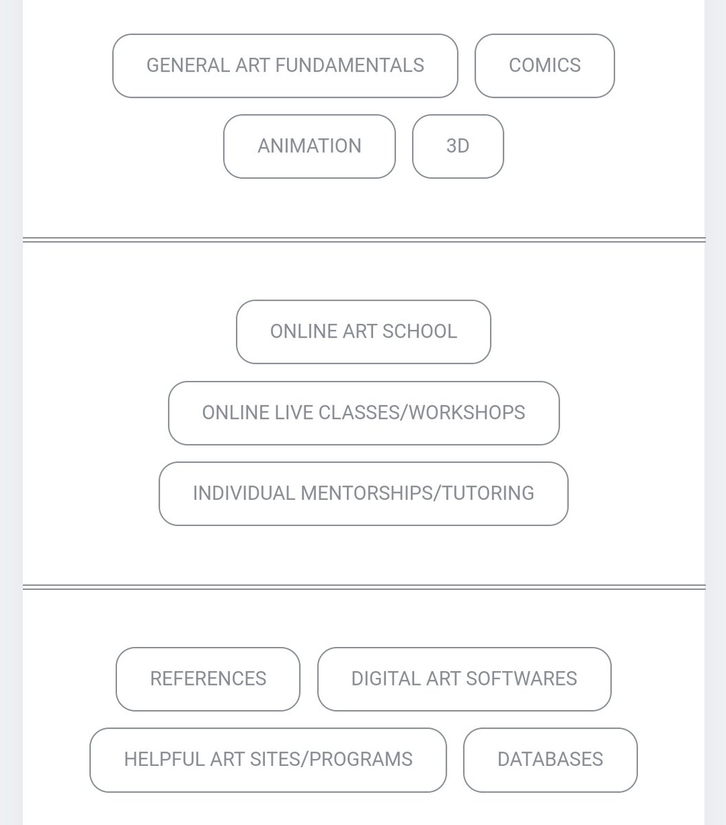 daitsaisan's tweet photo. Rts 💕
DID YOU KNOW? That I made an art resource site? Now you do! It's slowly but surely filling up with helpful sites, programs, tutorials, classes and more! Link below🌼 https://t.co/drIgu3kbR0