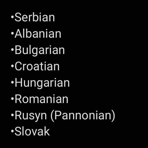 RTSESC's tweet photo. For 🇷🇸 #Beovizija2022, as with previous years, you can only apply songs in the official and/or minority languages in Serbia and its provinces, with those being:
             
Official:                Minority: https://t.co/p4ciW9k0Jt