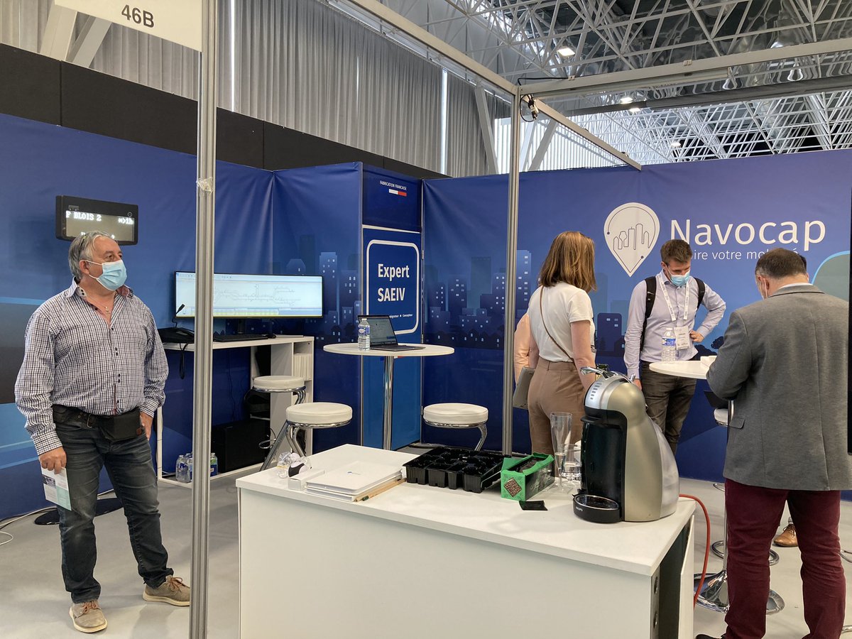 Navocap's tweet photo. Les #RNTP2021 sont lancées ! Nous vous attendons nombreux sur le stand 46B pour vous présenter nos solutions de #SAEIV 🚌🚋 https://t.co/rcCeve9OCi