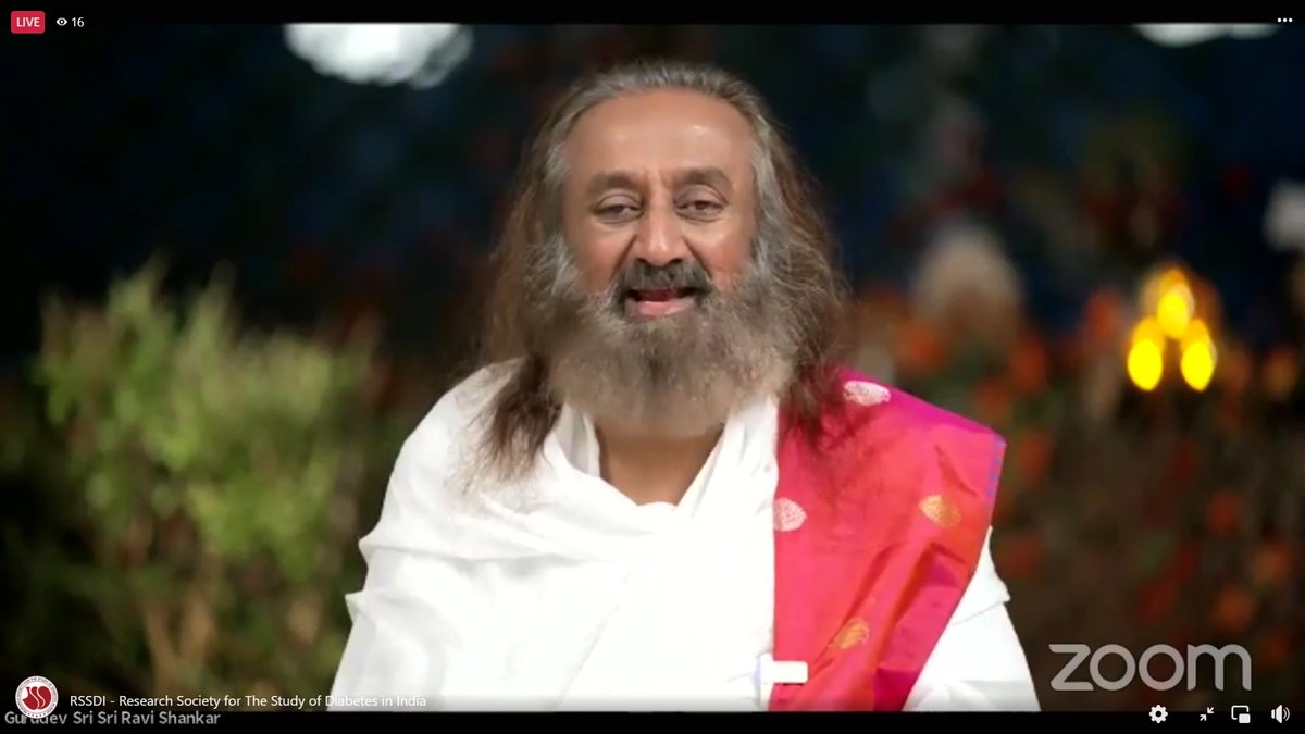 Rssdi_official's tweet photo. The closing message of Pujya Gurudev @SriSri Ravi Shankar ji was awesome. He said that Doctors are an asset to the society, so do not just burnout serving the society, take care of yourself too.
#DefeatDiabetes #OneNationOneDayOneMillion Tests #TogetherWeCan https://t.co/MBpiS645V8