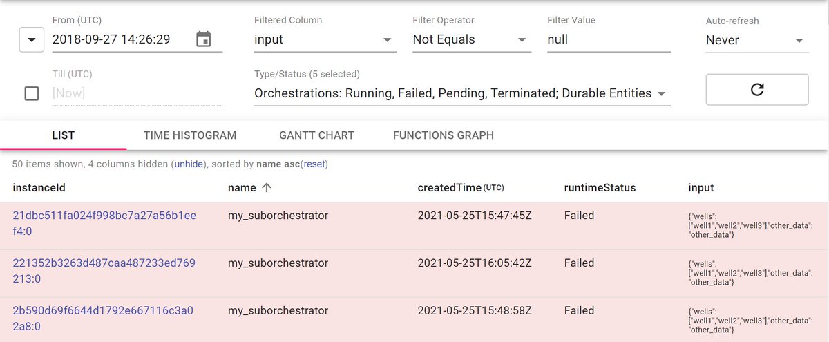 tino_scale_tone's tweet image. #DurableFunctionsMonitor v5.0.
As per your request, @TomKerkhove, a single backend instance can now finally handle multiple #AzureStorage accounts. Plus some UI improvements.
github.com/scale-tone/Dur…
@AzureFunctions #DurableFunctions