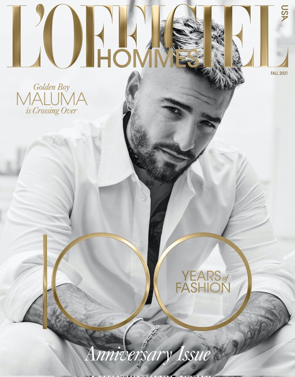 conexaomalumabr's tweet photo. 📸 | LINDO!!!
O Maluma (@maluma) é a mais nova capa da edição de outubro da revista L'OFFICIEL Hommes USA https://t.co/ekDQFjJuY0