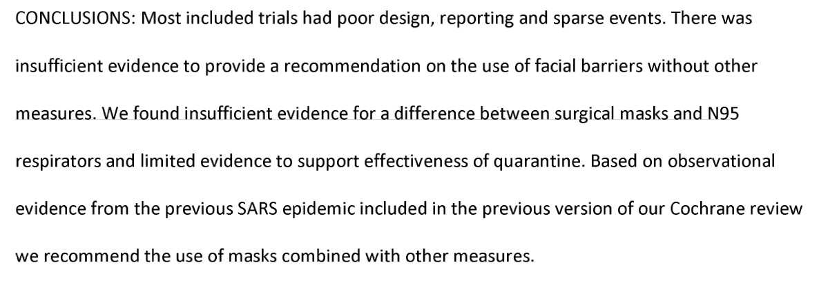 “Not statistically significant” is not the same as zero: Under the subject line, “Null misinterpretation of CIs reaches new level of lethality,” Sander Greenland points us to this article with the following in the Results section: Compared to no masks… https://t.co/AhHdmL1RGY https://t.co/OrctTyMOXL