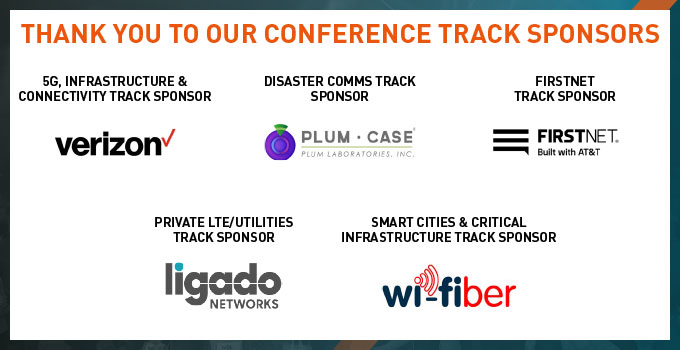 IWCEexpo's tweet photo. We're kicking things off for day 2 of #IWCE2021 with sessions on everything from #5G for #criticalcommunications, surveying #inbuilding emergency wireless &amp; more! Thank you once again to the #IWCE2021 Conference Sponsors @WiFiberUSA @Verizon @LigadoNetworks @FirstNet @PlumCases https://t.co/JFACqB9MDH