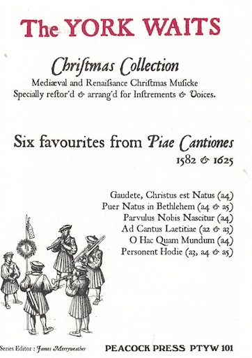 JacksPipes's tweet photo. 🎶 Out now! 🎶A collection of Medieval and Renaissance Christmas music books, 'The York Waits':

Browse all 5 books here: https://t.co/pOlg3cK1M8 https://t.co/BBWsWoBuFm