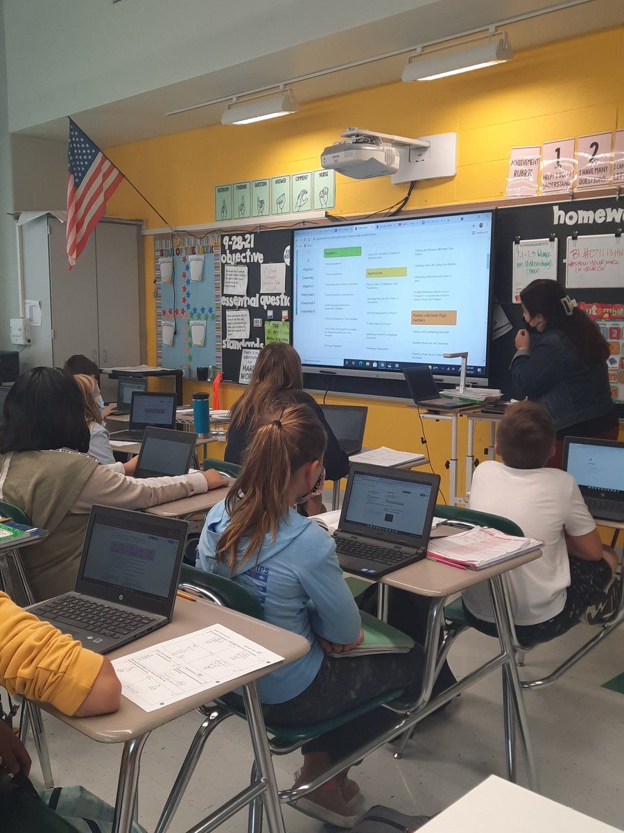 jmtishler's tweet photo. Our awesome 6th grade team @msmanzella112 @mrsroditis &amp; @desantisnMath encouraging students to self-assess and providing choice board options to review the chapter based on their rating of their own understanding @BayshoreMiddle #MTPSpride https://t.co/rQOcuWvyDp