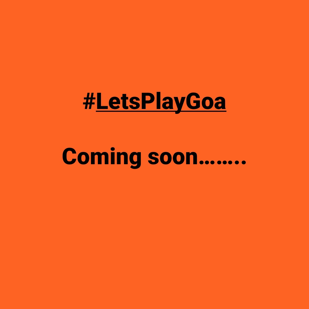 Shabbir_J_'s tweet photo. #LetsPlayGoa
Coming soon…….. https://t.co/KegluPvsiy