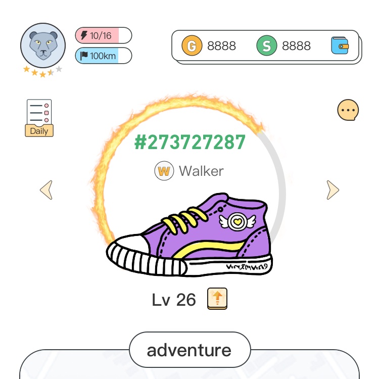 Stepnofficial's tweet photo. Take a quick peak at our UI design and let us know your thoughts. https://t.co/y2HibmVlgA
