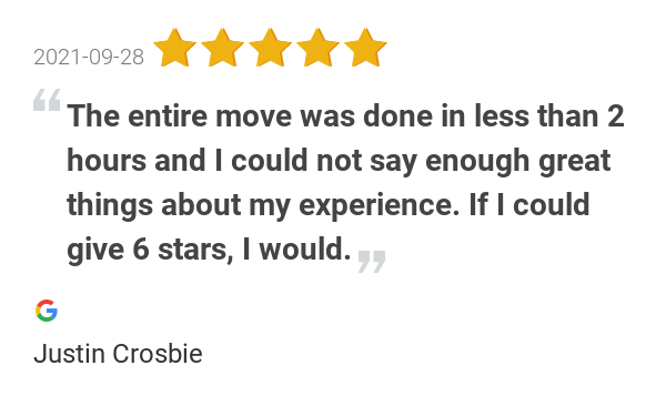 cleancutmovers's tweet photo. New 5.0-star Review: "Hassan &amp; Adam showed up 15 min early (at the end of August...in NY...on a Saturday!) &amp;... https://t.co/HeZbJvN7eK