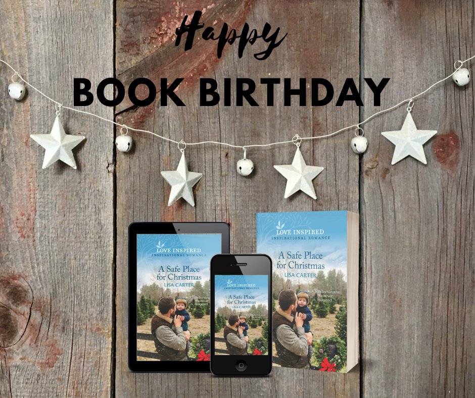 Happy book birthday to A Safe Place for Christmas. #newreleases #mustreads amzn.to/3fV0vZW