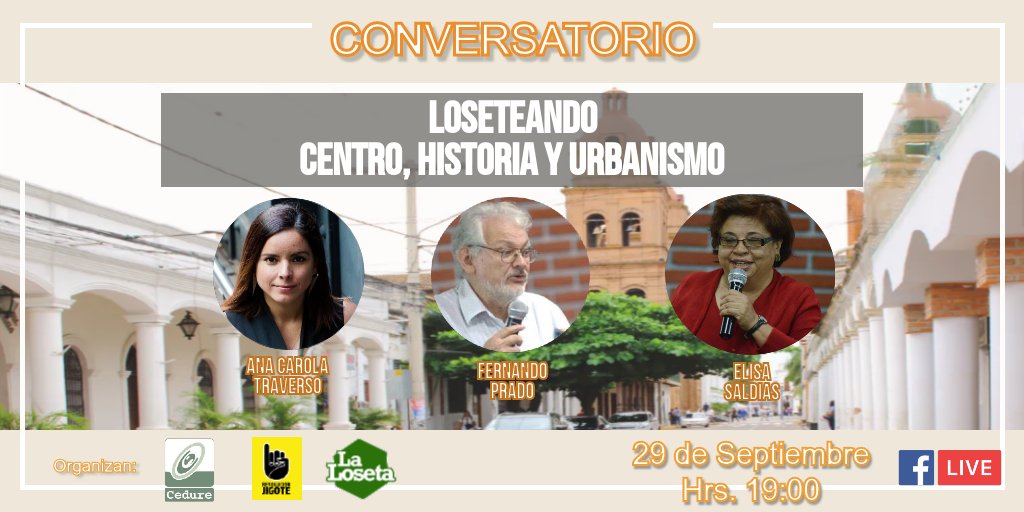 RevJigote's tweet photo. Este miércoles a las 29, insumos de tres profesionales de lujo para la discusión sobre el centro histórico cruceño, no se lo pierdan!
#centrohistórico
#arquitecturayurbanismo
#santacruzdelasierra https://t.co/7XNIMaiggo