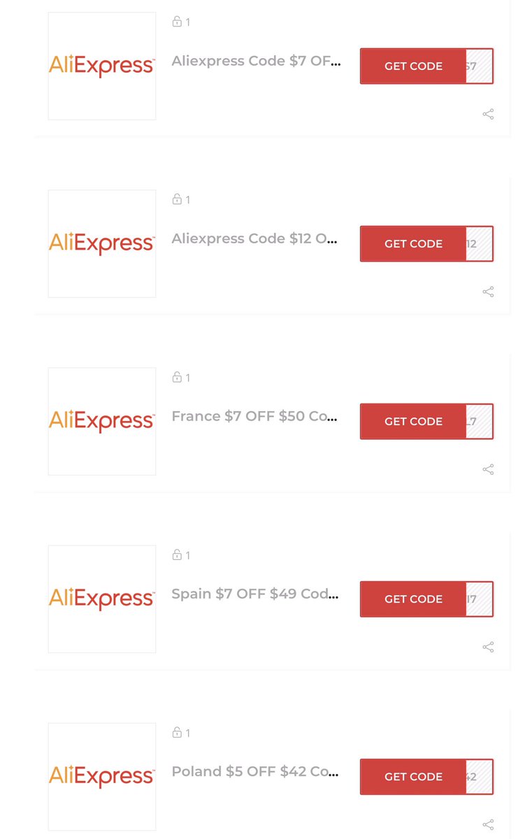 code20206's tweet image. AliExpress Sale
UP TO 50 % OFF
offerssuper.com/coupon-store/a…
Aliexpress Code promo Coupons
Aliexpress Code France
Aliexpress Code Spain
Aliexpress Code Brazil
Aliexpress Code Poland
Aliexpress Code korea