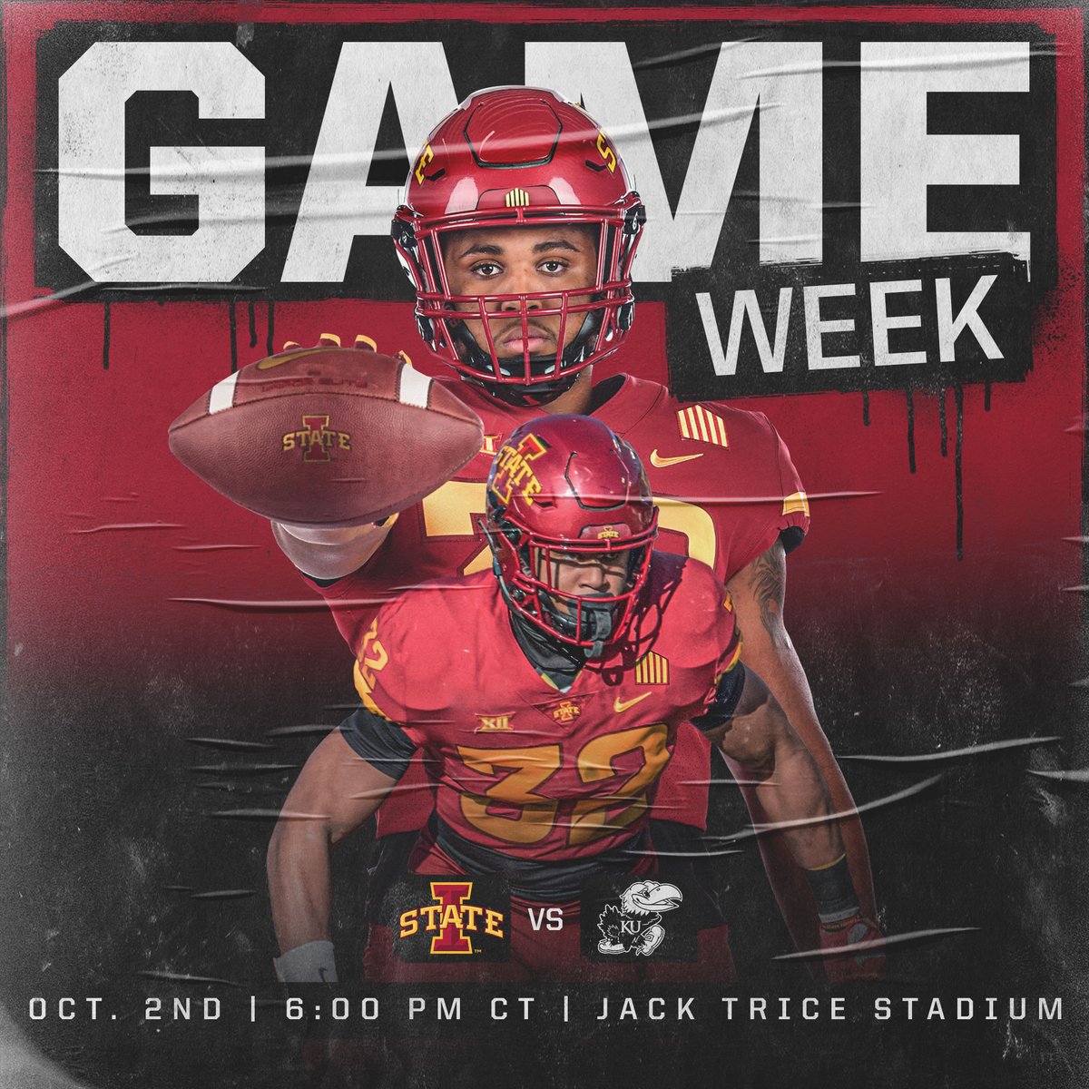 CycloneFB's tweet photo. It's GAMEWEEK! 

🌪️🚨🌪️ https://t.co/jFNHOGW0fo