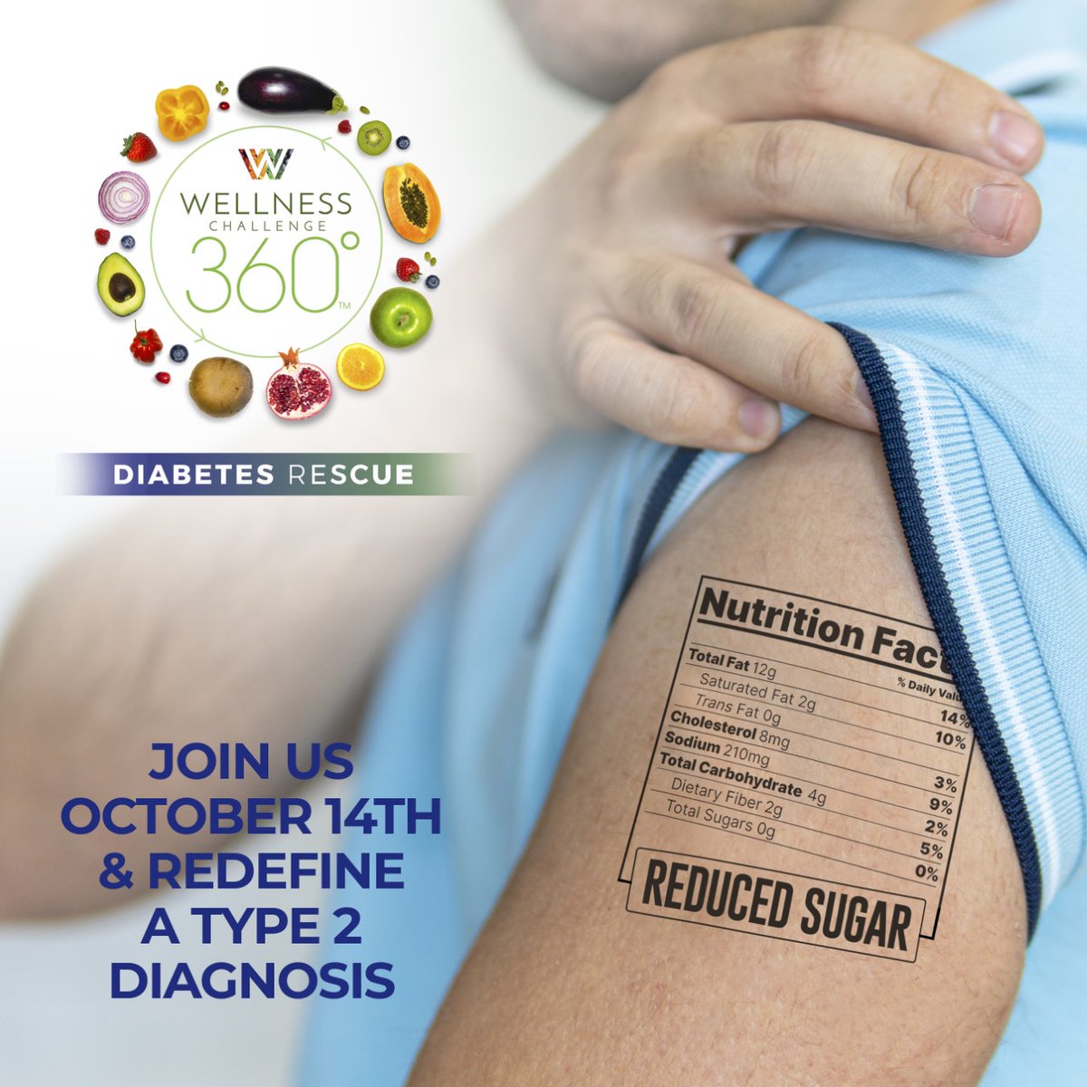 WFEH's tweet photo. Our Wellness Challenge 360° Diabetes Rescue 6-week online program will give you the information, tools and support you need to take your life back through the power of plant-based nutrition. Begins on October 14th. Visit to learn more and register today: https://t.co/xT0AtQC0vw https://t.co/B5h0gVuQZQ
