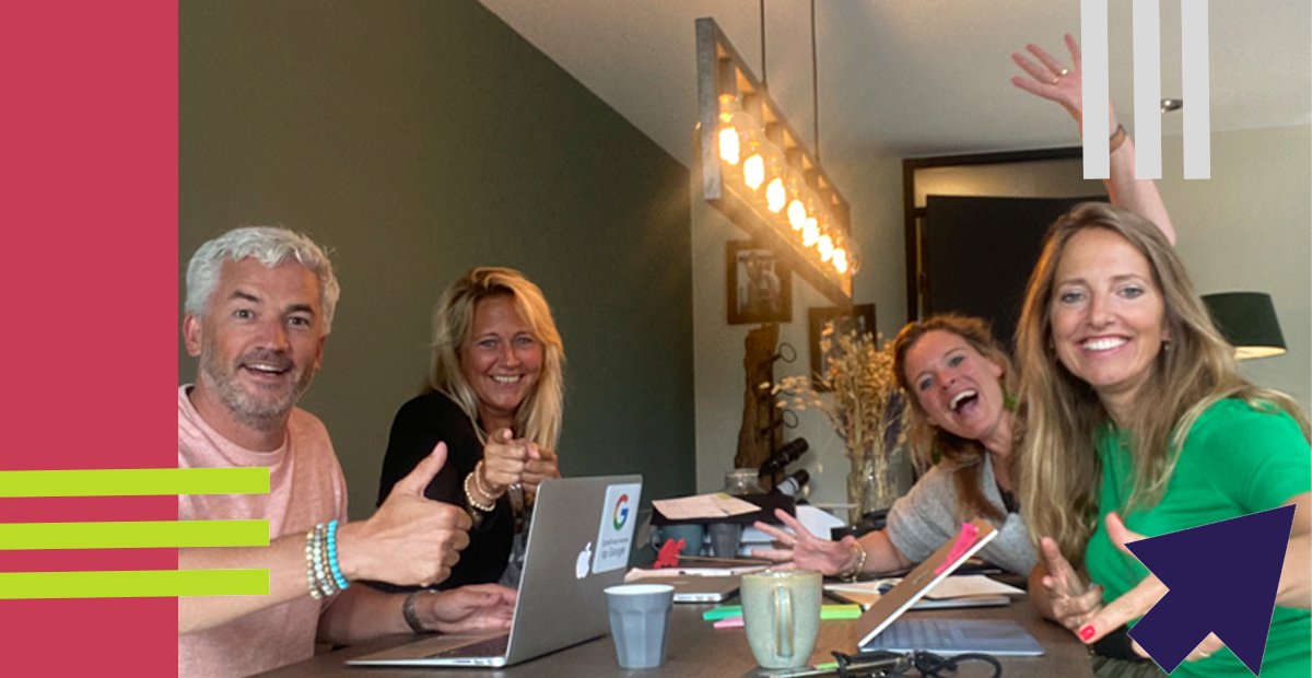 buzzel_ict's tweet photo. #Buzzel wil zich net als haar klanten blijven ontwikkelen. Tijd voor een brainstorm met #StickyMarketing. Na deze #enthousiaste en #energieke #strategiesessie is Buzzel klaar voor the next level. Wil jij met #Buzzel ��uitzoomen’? https://t.co/2pSoylmDUu https://t.co/ToizBhEMeU