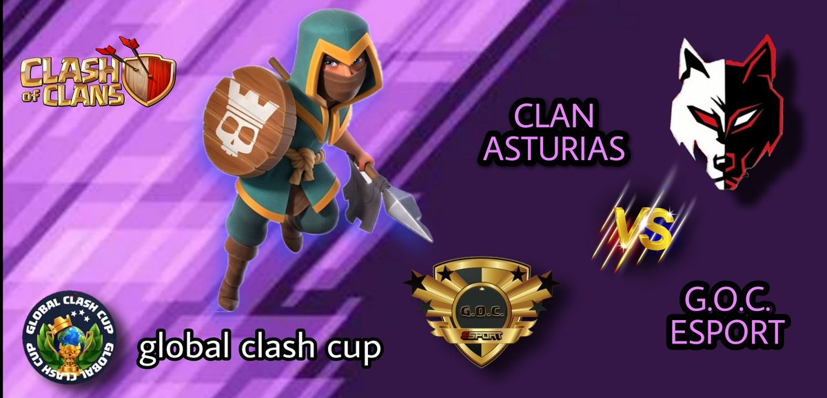Preparados para una nueva jornada <a href="/GlobalClashCup/">Global Clash Cup</a>
<a href="/ClanAsturiasCoC/">Clan Asturias CoC</a> 💙💛🐺