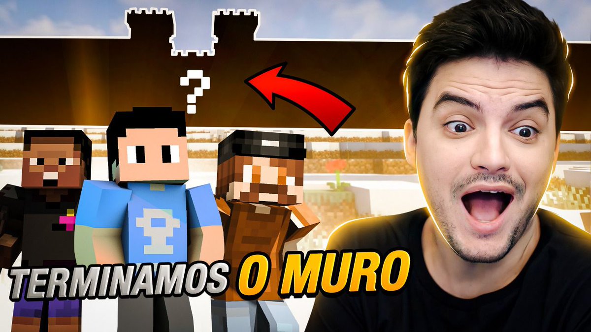 netolaboficial's tweet photo. Chegamos ao fim da construção do muro!! Ou será que não?

Vem descobrir no episódio de hoje da #SagaMinecraft:

https://t.co/jf5c2E0G5Q https://t.co/0WZXYdpiqq