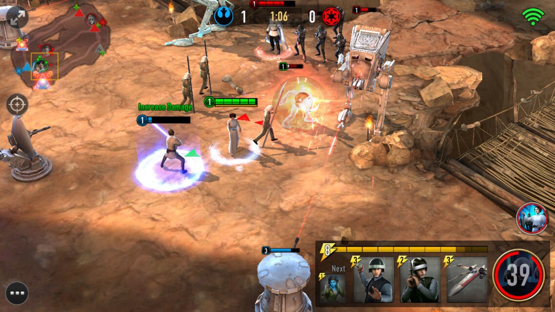 Jedonunez's tweet photo. Gosh this game was so beautiful. Look at that terrain and those 3d models!

It was good times when Star Wars Force Arena was still around. A fun and competitive game, tragically short-lived.

@LucasfilmGames @DisneyGames @Disney @starwars @StarWarsLA @glutenslayer @SYLOVideo https://t.co/yudLZ9sREx