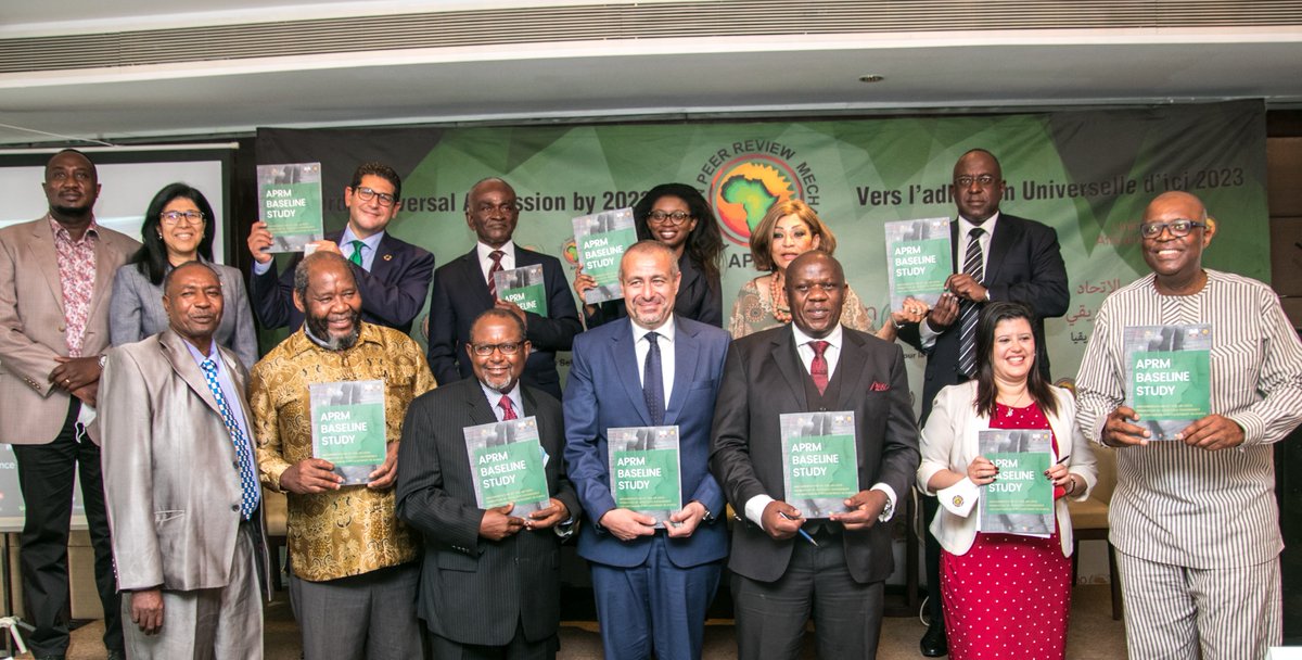 We have come to the end of the official launch of APRM Baseline Study on implementation of the UN-CEPA principles of effective governance for sustainable development in Africa. Read the report: aprm-au.org/wp-content/upl… #APRMCEPA