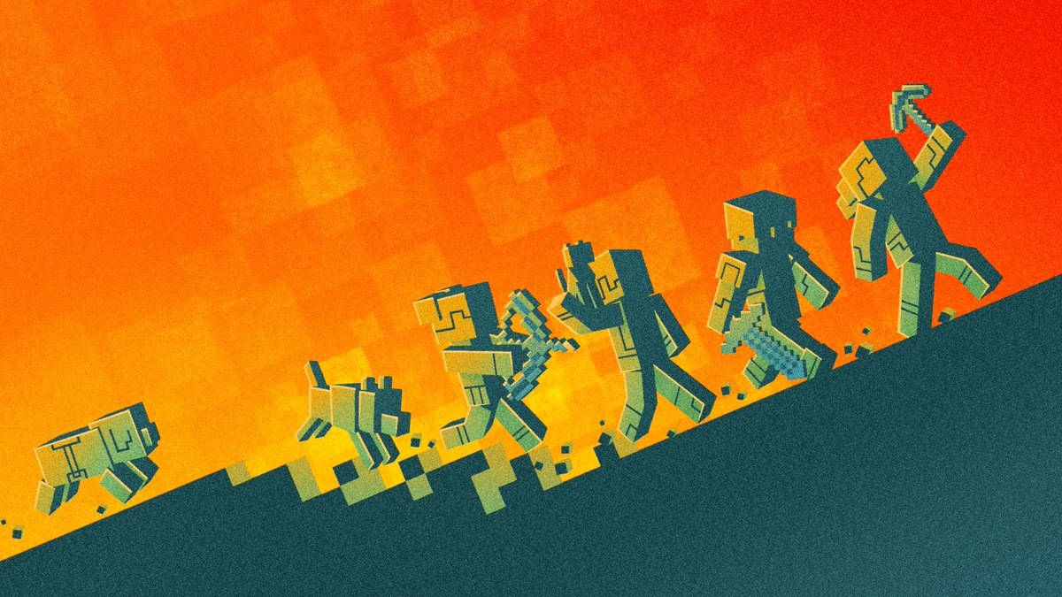 Minecraft's tweet image. When the going gets tough, the tough squad up with mobs to save the village!

To celebrate the release of the latest Minecraft novel, Mob Squad, we talked to the author about heroism, root vegetables, and the mobs she met along the way:

↣ redsto.ne/mobsquad ↢