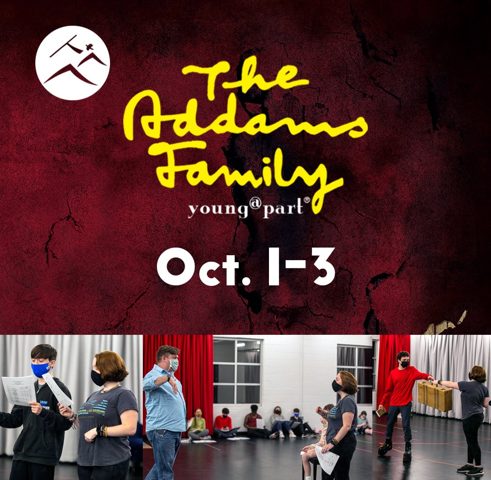 The Addams Family Young@Part opens on Friday! Buy your tickets: bit.ly/3tTHLQn