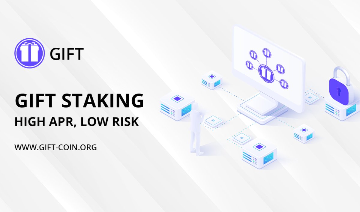 Looking to increase your passive earnings? 🎁💰

Don't forget that you can now farm and stake your GIFT coins on the GIFT Platform: gift-coin.org/staking

#GIFTCoin #BinanceSmartChain #cryptocurrency #CryptoNews #cryptotrading