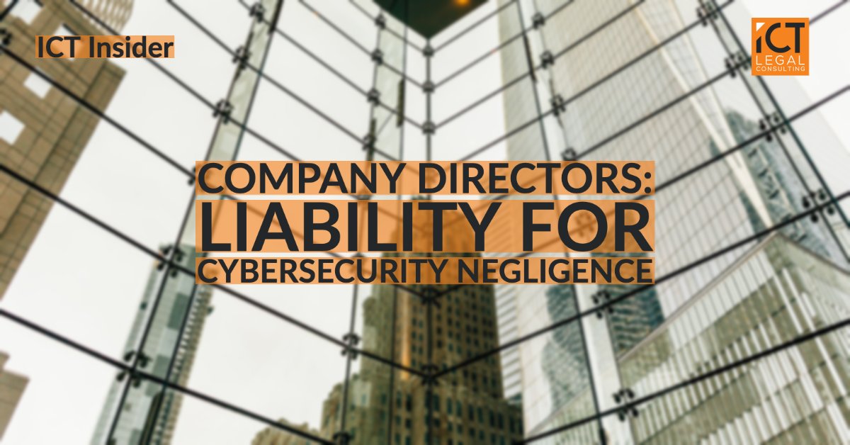 ictlc's tweet photo. #ICTInsider - Australian businesses are facing wide-reaching regulatory reform; Government is considering making company directors personally liable for #cyberattacks. @helaineleggat analyzes the possible consequences that such reforms could have.#ictlegal
https://t.co/wSMxK76W5l https://t.co/ICFiSXWmsm