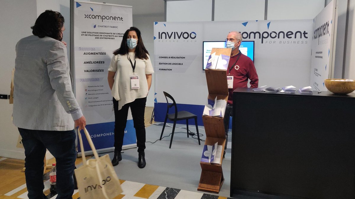 [#Event] Profitez de votre présence à <a href="/bigdataparis/">BIG DATA & AI PARIS</a> pour faire la rencontre de nos experts <a href="/XComponent/">XComponent</a>  stand 📍 A19BIS 📍

Envie de nous retrouver en ligne plutôt ? Rendez-vous sur notre stand virtuel, nous sommes à votre écoute 💡

#BeyondTech #BDAIP21 

cutt.ly/rETdr3L