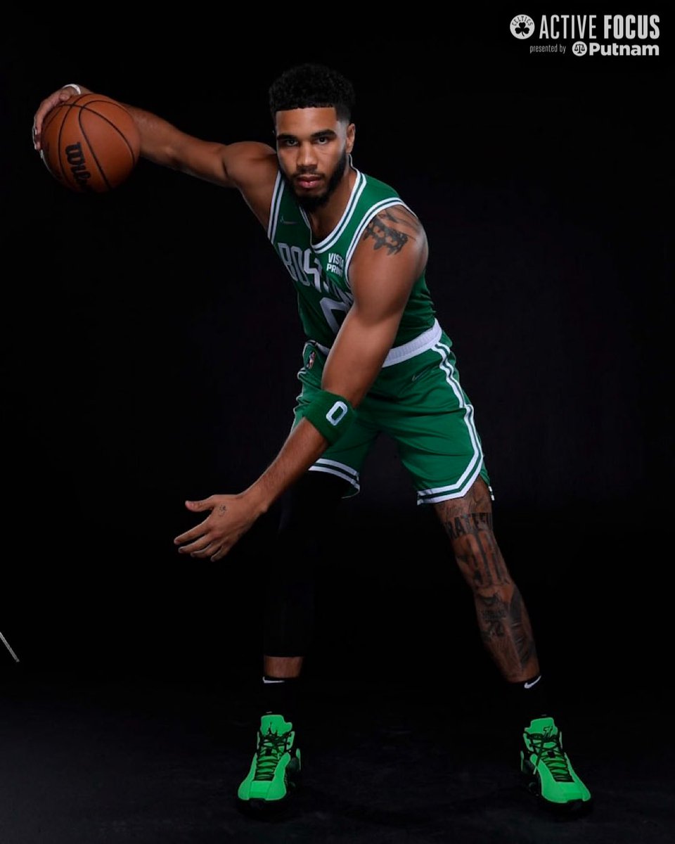 celtics's tweet photo. new season loading ☘️ 

#BleedGreen https://t.co/kTwUy25kPW