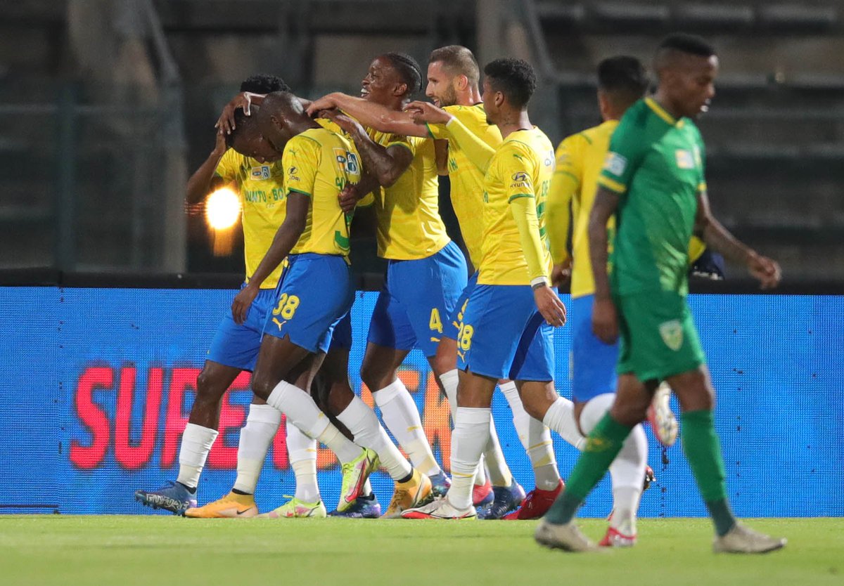OfficialPSL's tweet photo. FULL-TIME:

@Masandawana 3-0 @goldenarrowsfc1

#MTN8 #ItsWafaWafaTime https://t.co/ohOWWacr1I