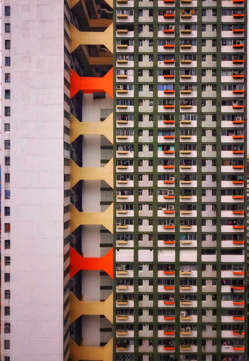 TropeReader's tweet image. Just added ✔️ to the Fall Print Collection, ‘Kai King Lau Building’ by Bernie Ng. We also added prints from Michael Hsu, @tobishinobi and Sonja Weiss 🖼 Check them out at the #linkinbio