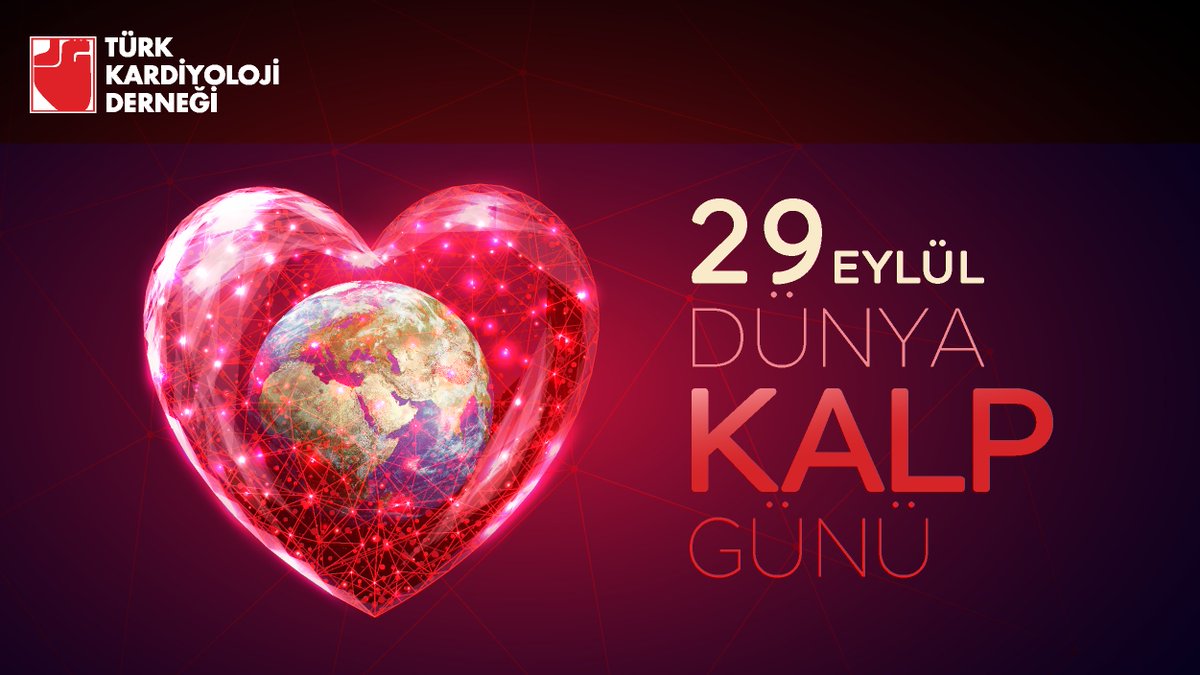 Sağlıklı kalplerle geleceğe...

29 Eylül Dünya Kalp Günü'nde kalbinizi unutmayın!

#TKD #TürkKardiyolojiDerneği #29EylülDünyaKalpGünü