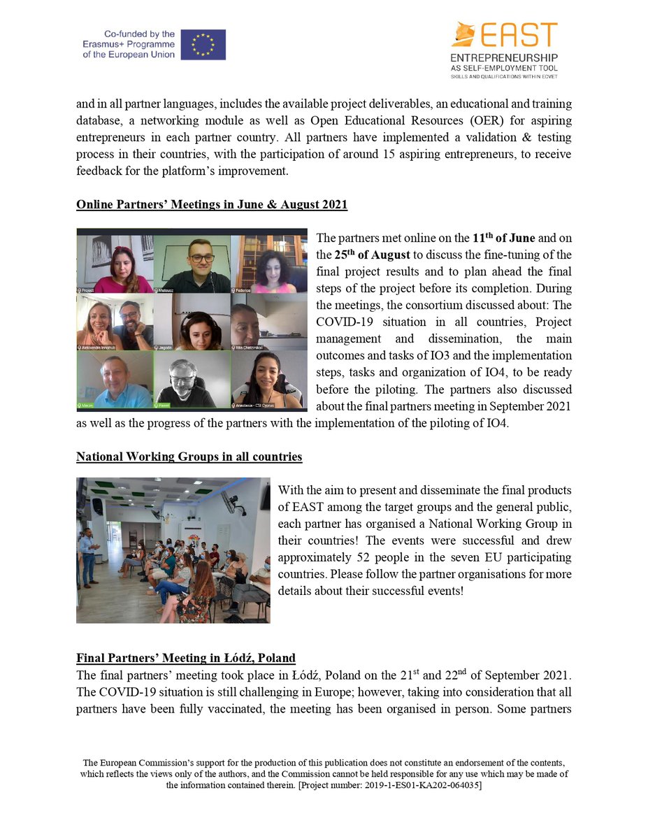 EAST_EUproject's tweet photo. Hei there, have you already taken a look at @EAST_EUproject press release n. 4? 🗞

Here you are the english version 👇 https://t.co/lRvHIeFhCj
