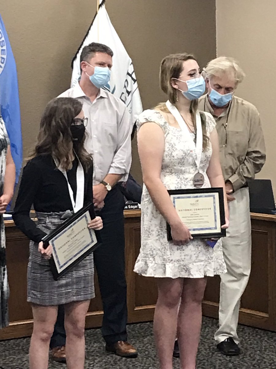 HillyardTech's tweet photo. Congratulations to Marissa Foster &amp; Kali Justice for their @SkillsUSAMO Gold Medal finish &amp; their @SkillsUSA National Silver Medal. Way to go ladies, we are so proud. @StJosephSchools @jill_huntsman https://t.co/mMpHhLROrH