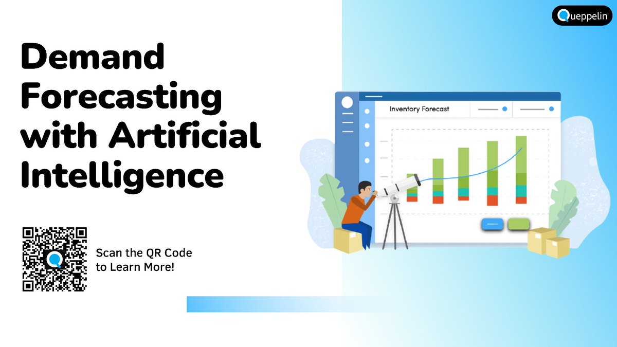 queppelin's tweet photo. Step into the new world of artificial intelligence and machine learning using AI development services by Queppelin.
Learn more about Demand Forecasting with AI: https://t.co/ory3R63Rro
#artificialintelligence #AI #AIDevelopment #machinelearning #ML #Developai #demandprediction https://t.co/1rqHHFgGQM