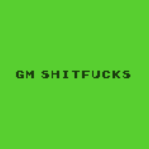Profanity_NFT's tweet photo. @NFTCompanyy gm

https://t.co/DNlN675Bjz https://t.co/1zaQ6zH1tt
