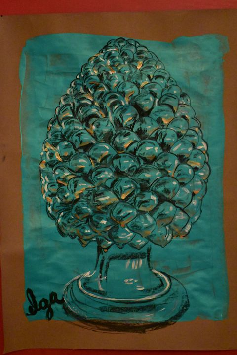 Featured Art of the Day: "Green Pine". Buy it at: ArtPal.com/elgaprofili?i=…