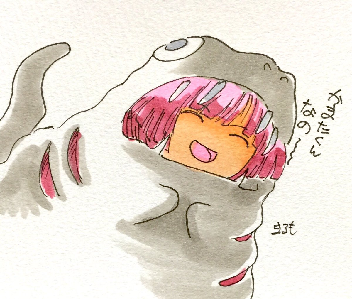 よしこちゃん登場です。
♪( '▽`)
はなこさんも、よしこちゃんも、実は結構古いキャラです。 