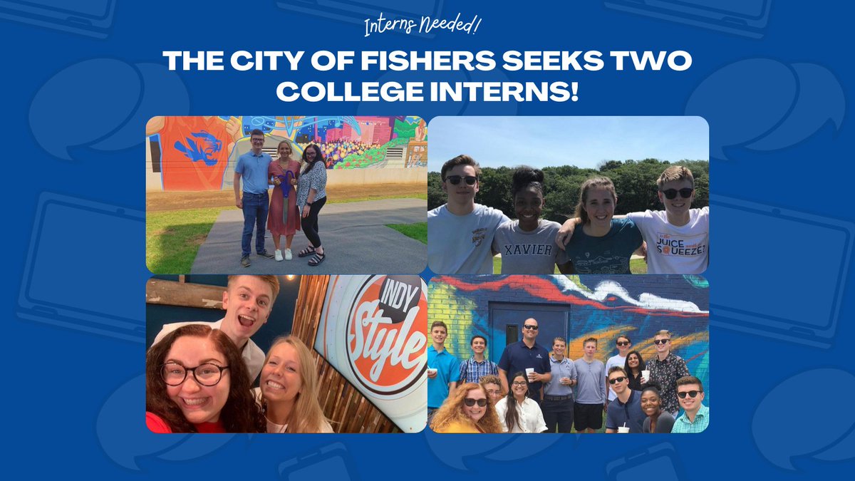 FishersIN (@fishersin) on Twitter photo Interns wanted! ICYMI - #FishersIN is hiring a paid Communications and Multimedia Production intern for the fall and spring semesters! Learn more and apply: bit.ly/3yZWOZJ <a href="/iupuiprssa/">IUPUI PRSSA</a>, <a href="/BallStatePRSSA/">Ball State PRSSA</a>, <a href="/UIndyPRSSA/">UIndy PRSSA</a>, <a href="/ButlerPRSSA/">Butler PRSSA</a>, <a href="/BallStatePRSSA/">Ball State PRSSA</a>, <a href="/iuPRSSA/">IU PRSSA</a>, <a href="/PurduePRSSA/">Purdue PRSSA</a> Interns wanted! ICYMI - #FishersIN is hiring a paid Communications and Multimedia Production intern for the fall and spring semesters! Learn more and apply: bit.ly/3yZWOZJ <a href="/iupuiprssa/">IUPUI PRSSA</a>, <a href="/BallStatePRSSA/">Ball State PRSSA</a>, <a href="/UIndyPRSSA/">UIndy PRSSA</a>, <a href="/ButlerPRSSA/">Butler PRSSA</a>, <a href="/BallStatePRSSA/">Ball State PRSSA</a>, <a href="/iuPRSSA/">IU PRSSA</a>, <a href="/PurduePRSSA/">Purdue PRSSA</a>