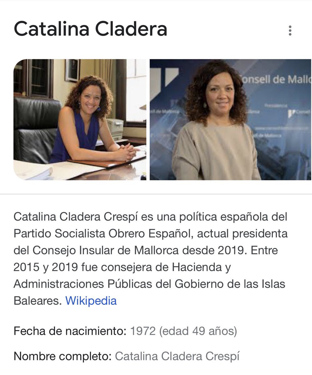blue_cati's tweet photo. @BCNTabarnia__ @Nonosfrenaran Lo mismito que en el caso de las niñas tuteladas por el IMAS , pero en esta caso porque está presidido por la socialista Catalina Cladera https://t.co/AM9Pacv9mW