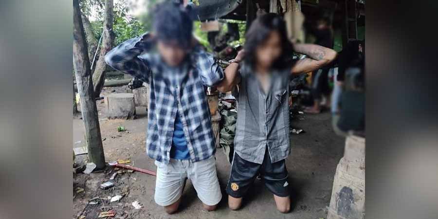 Military Terrorists raided a camp of PDF members at NaungPoAung village,Homalin tsp,Sagaing division in this morning,raided the village and abducted 3 innocent villagers later without having any proper reasons. Abductees include Blacksmithing Worker,Ko Swan Htet&amp;.(1/2)#Sep28Coup