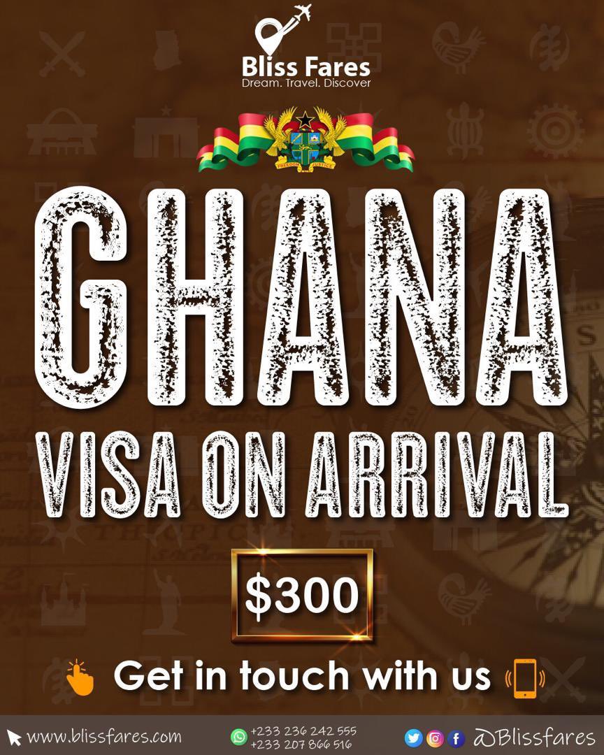 BlissFares's tweet photo. Obtain visa on arrival to Ghana!

Let's get you started!!
Contact us now!

#GHANA #VISA https://t.co/6M4q6MDhY9