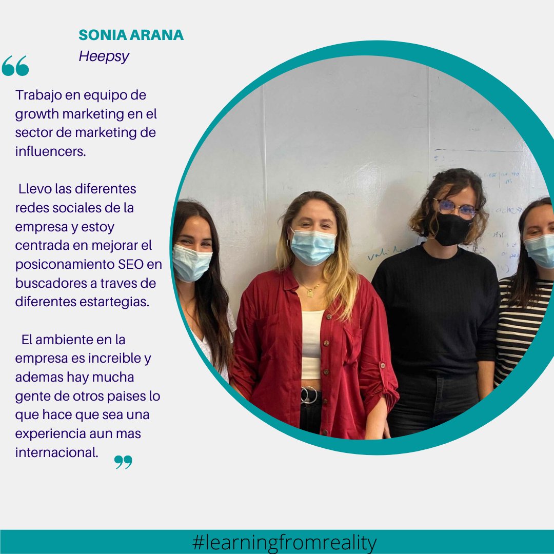 MIO__MU's tweet photo. Sonia Arana está realizando sus prácticas curriculares en HEEPSY. ¿Quieres saber cómo le va la experiencia?
👇👇👇👇👇👇👇👇👇👇👇👇👇👇👇👇👇
#MUMIO #master #masteruniversitario #internacionalización #LearningFromReality https://t.co/fL4BPyBFlq