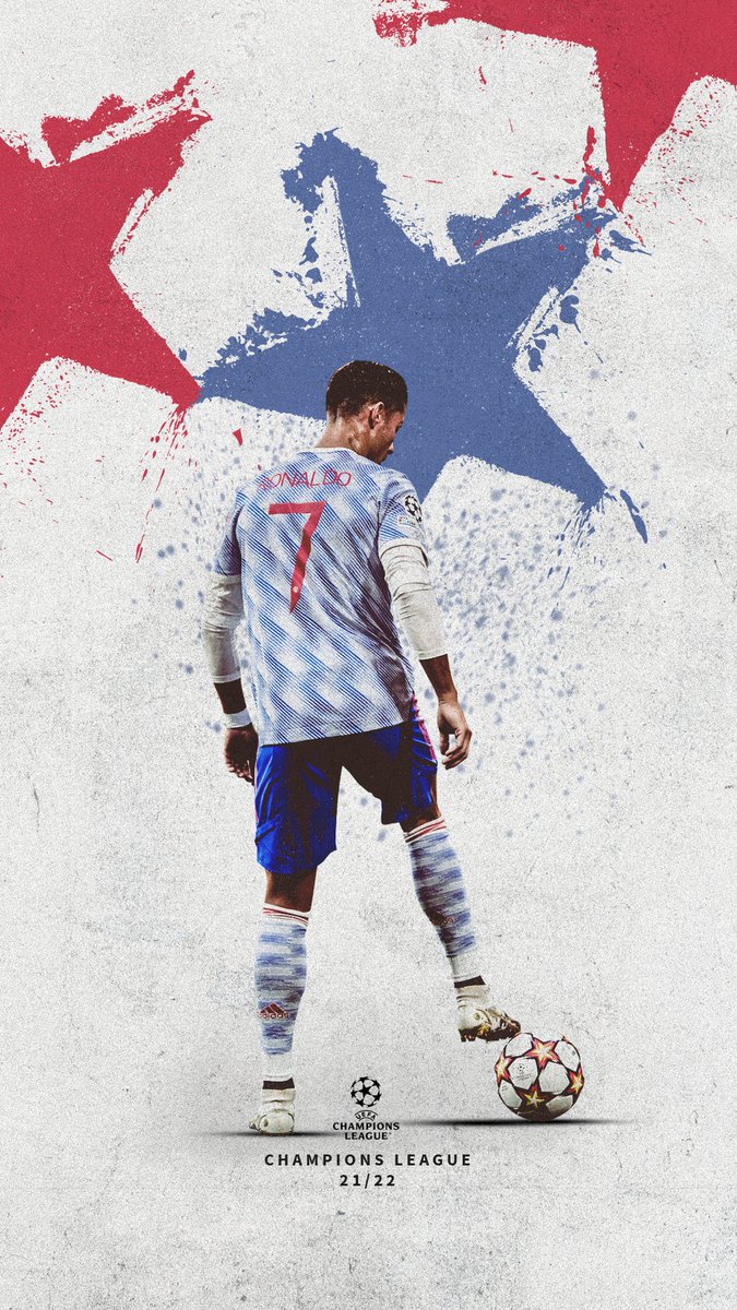 ManUtd's tweet photo. 🌟 #WallpaperWednesday got us feeling #UCL 

#MUFC https://t.co/Jruz0d3cpP