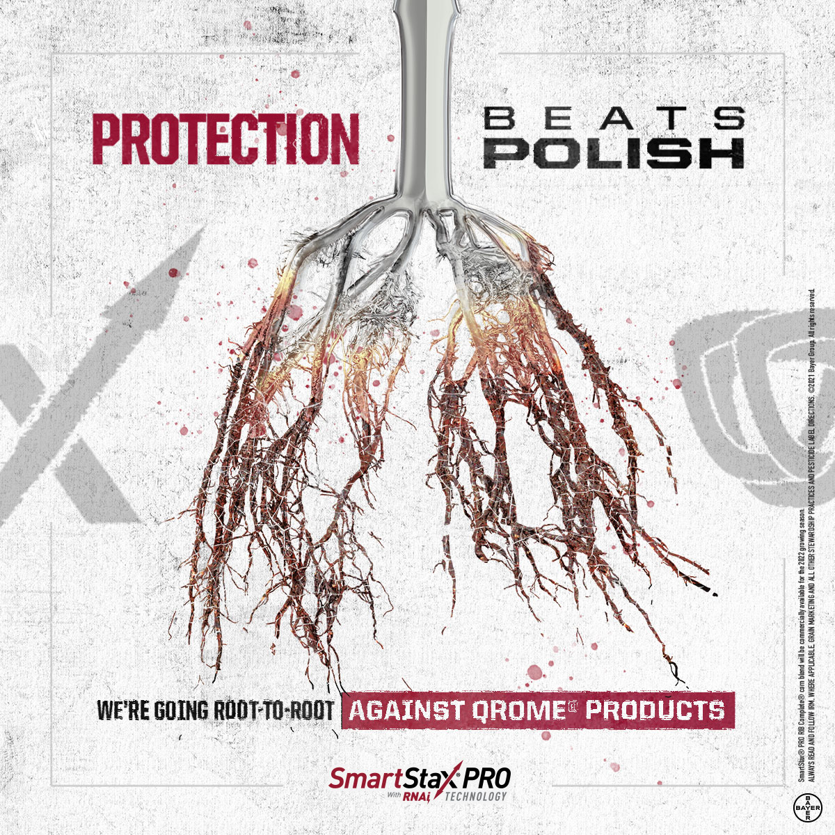 SmartStax PRO with RNAi Technology is going root-to-root in the fight against corn rootworm. 🥊 This is data you won’t want to miss. Follow <a href="/BayerTraits/">Bayer Traits & Systems</a> and #DefendLikeAPRO.