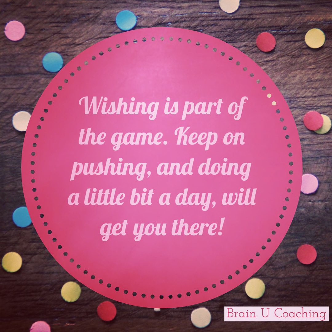 brainucoaching's tweet photo. #smallgoalswin @brainucoaching https://t.co/gBO2lLrICb