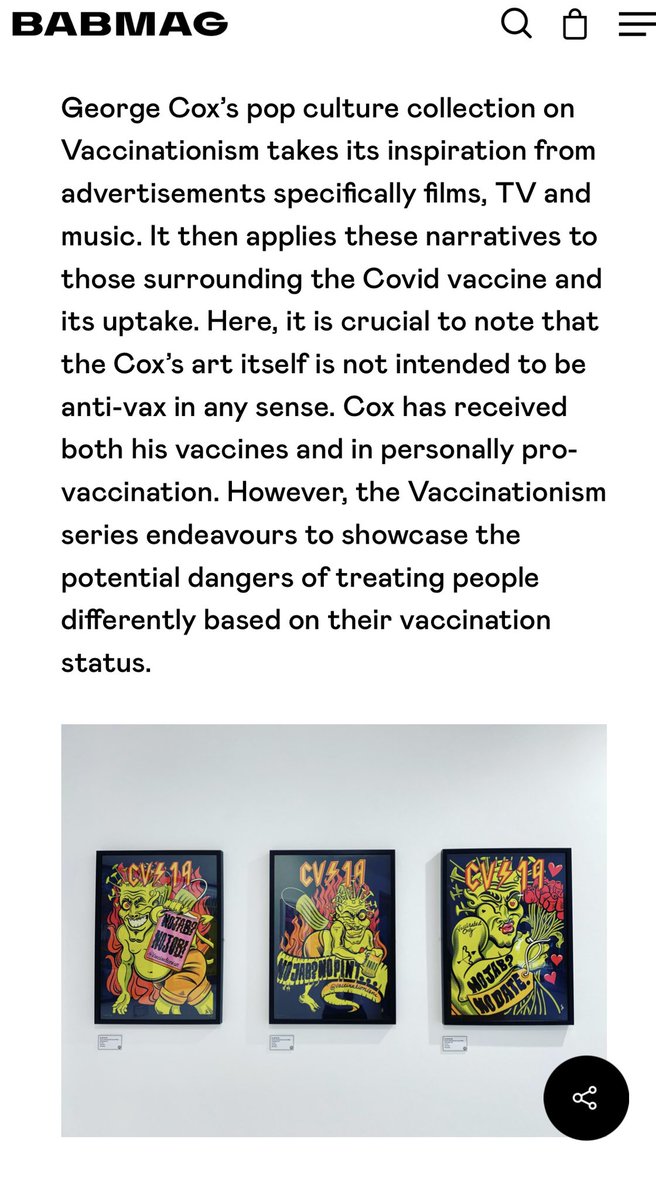 vaccinationism's tweet photo. In @BabMagUK today. Exhibition on @DigbethArtSpace until Thursday! #LawandArt #LegalDiscussion #LawyersArtsClub https://t.co/bAvd4034cf